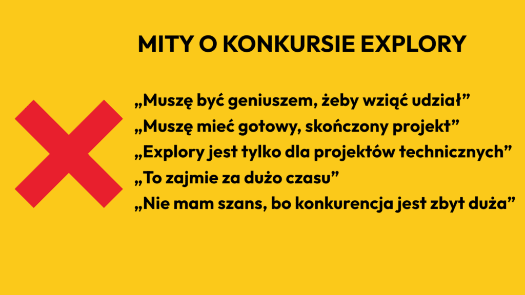 Mity o Konkursie Explory